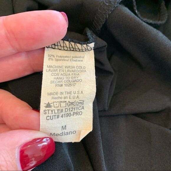 Soprano Strapless Black Dress Size Medium - Picture 10 of 10